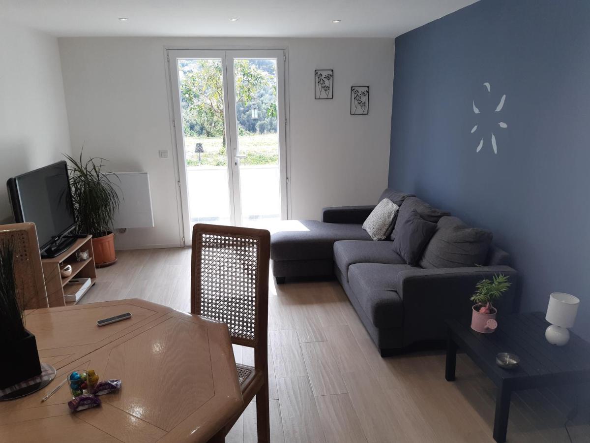 Appartement 3 Pieces Dans Villa Individuelle Falicon Exterior photo